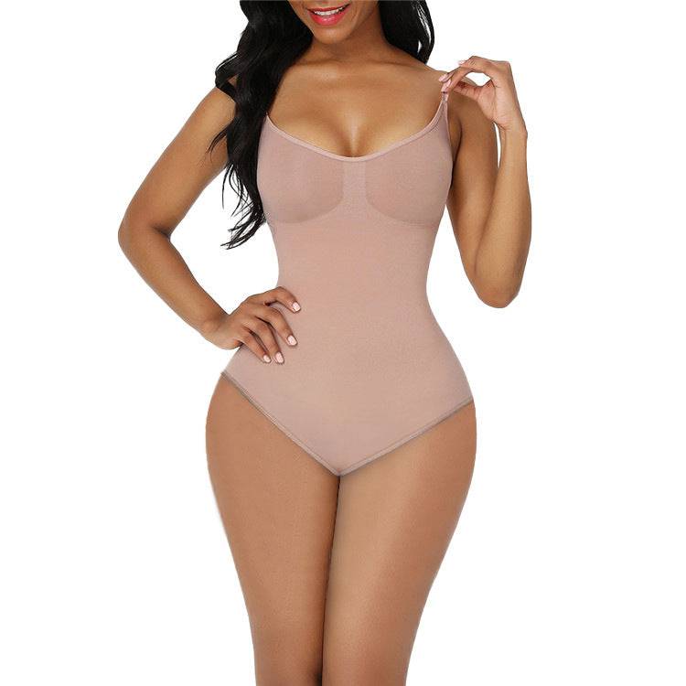 Seamless One-Piece Waist Cincher with Belly Support & Hip Lift - Rainbowsis