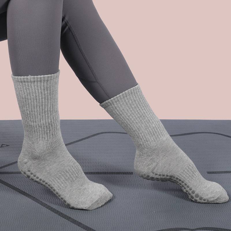 Rainbowsis Cotton Yoga Socks for Enhanced Grip and Stability - Rainbowsis