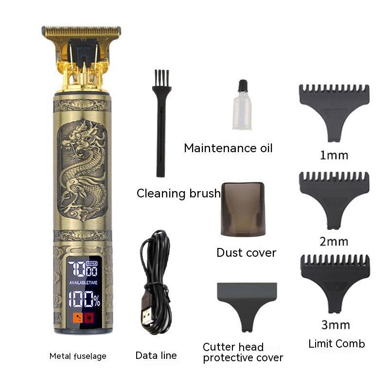 Electric Hair Clipper Bald Oil Head Electric Clipper