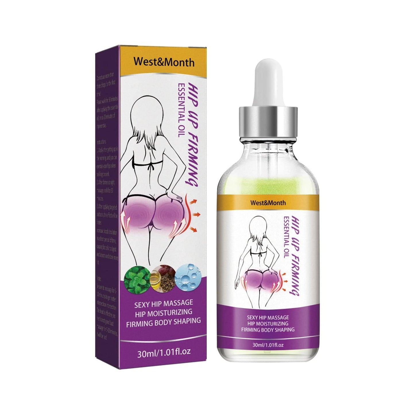 Hip Lifting Essential Oil Tightens And Lifts The Curve Of The Buttocks