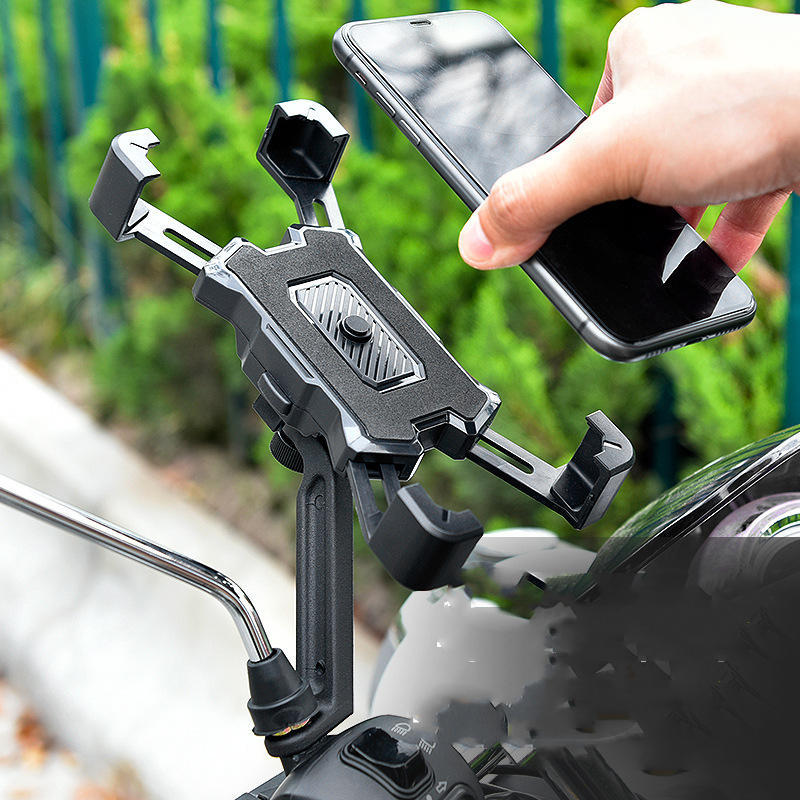 Mobile Phone Bracket Electric Motorcycle Battery Bicycle Riding Car Shock-proof Navigation