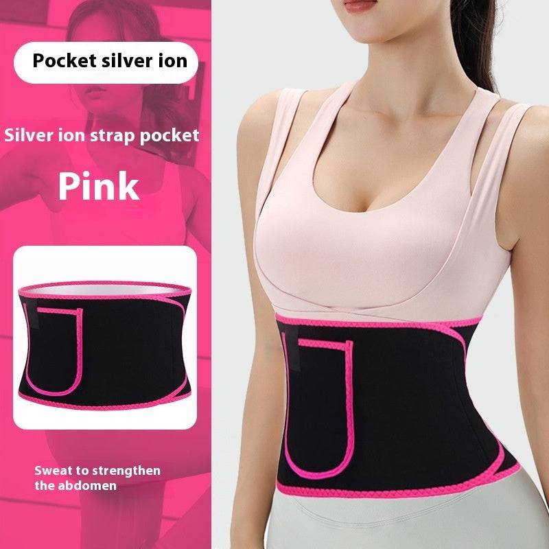 Sweat Waistband Belly Contracting Weight Loss Trainer