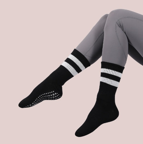 Comfortable Cotton Yoga Socks for Enhanced Grip and Stability