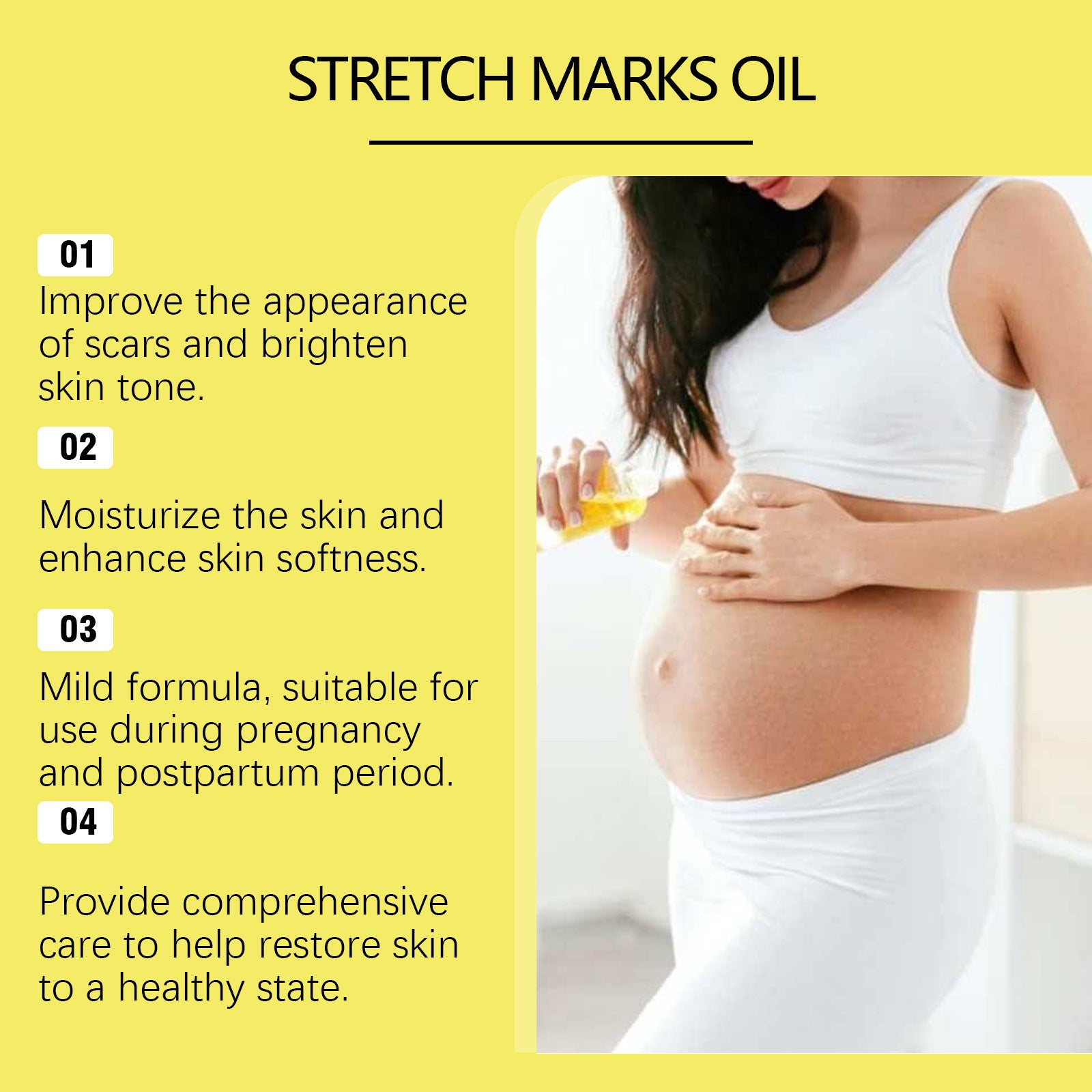 Stretch Mark Care Essential Oil - Rainbowsis