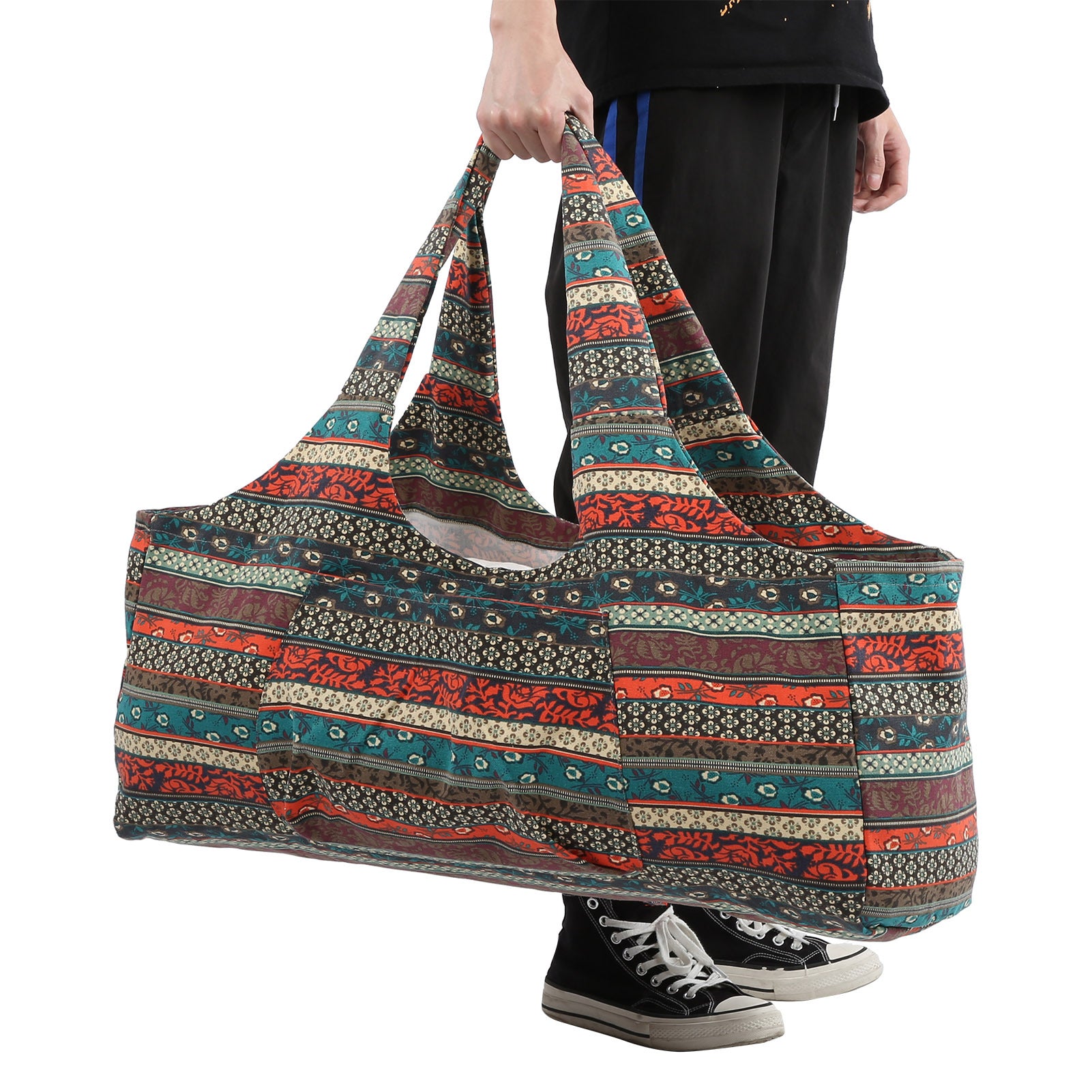 Rainbowsis Ethnic Style Yoga  Bag