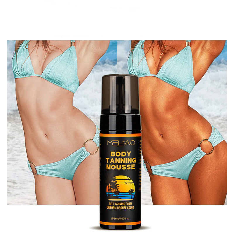 Sun Tanning Tanning Cream Mousse Bronze Wheat Sun-free Sunbathing Black Cream