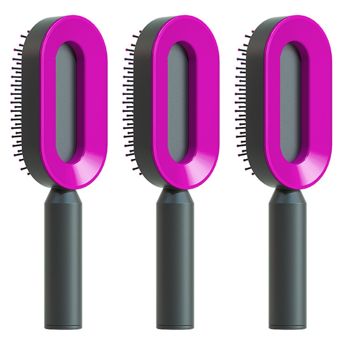 Self Cleaning Hair Brush For Women