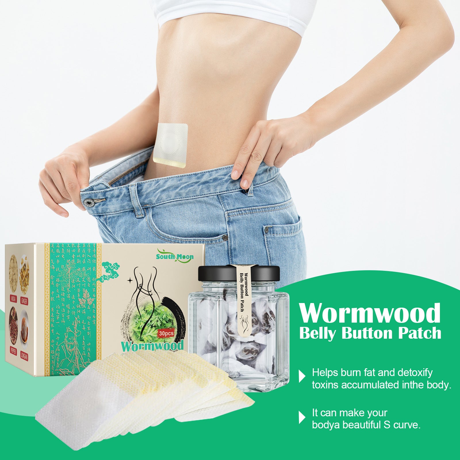 Detox Weight Loss Patch Herbal Abdominal