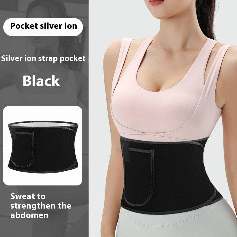 Sweat Waistband Belly Contracting Weight Loss Trainer