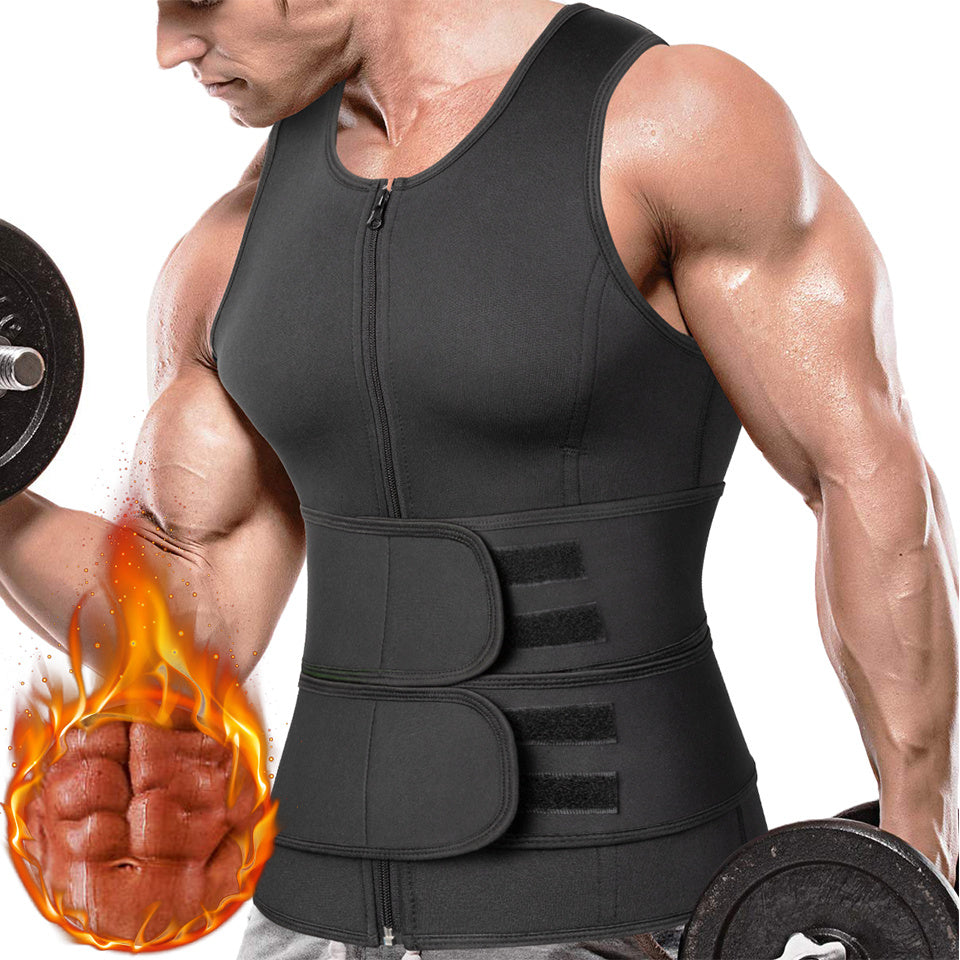 Men Sweat Vest Sauna Suit Weight Loss