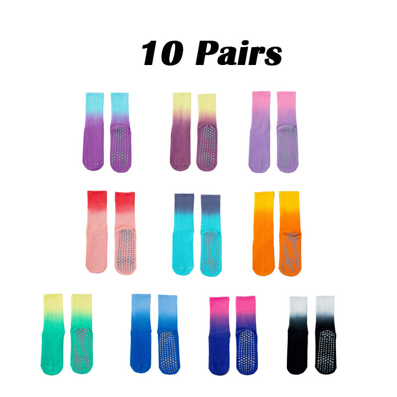 10 Pairs Women Yoga Socks  Non-Slip