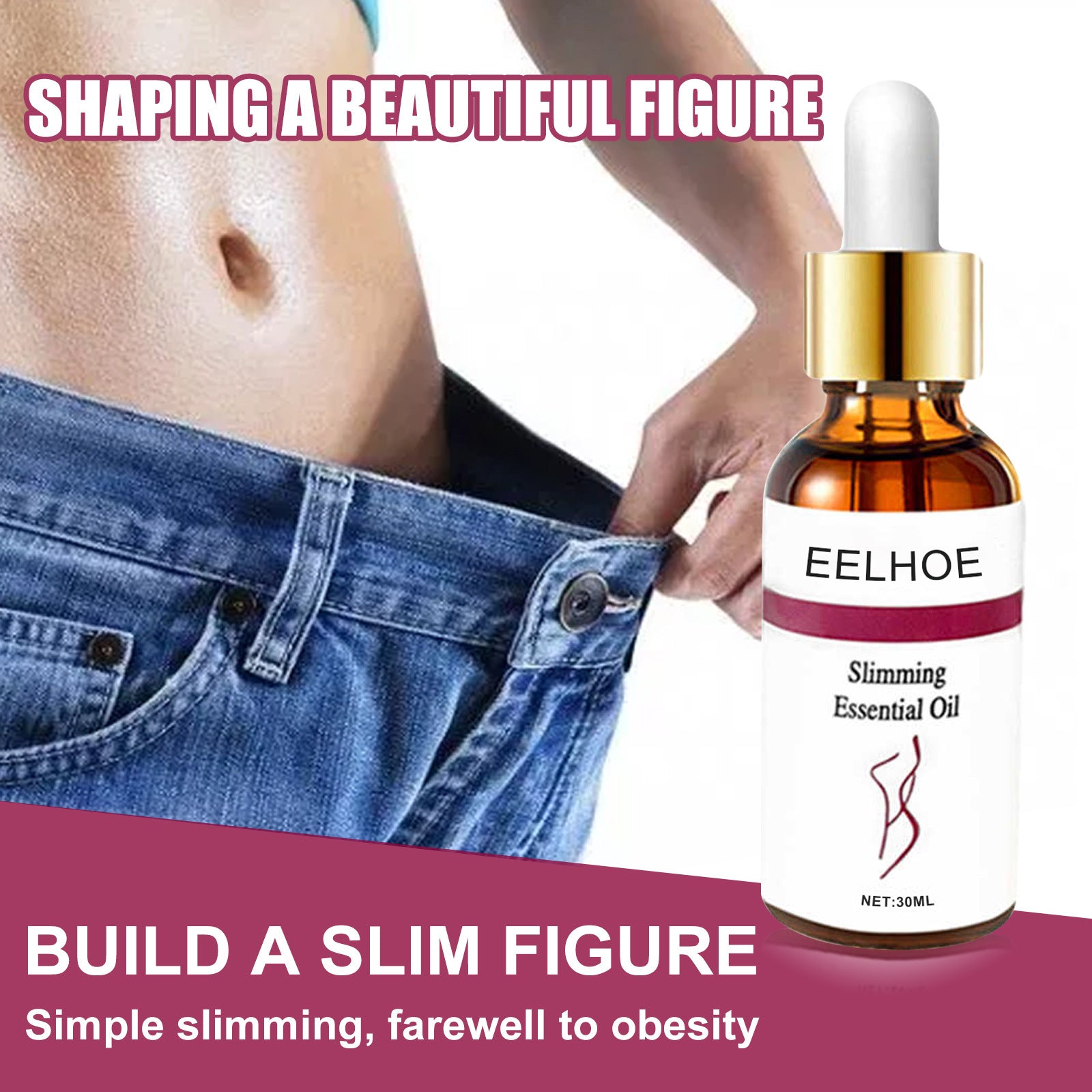 Slimming Massage Essential Oil - Rainbowsis