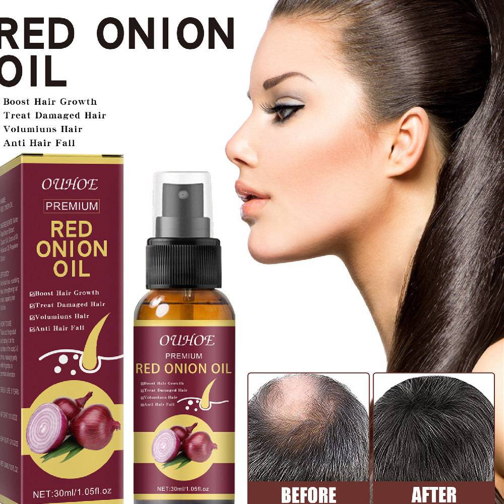 Onion Hair Essential Oil Spray - Rainbowsis